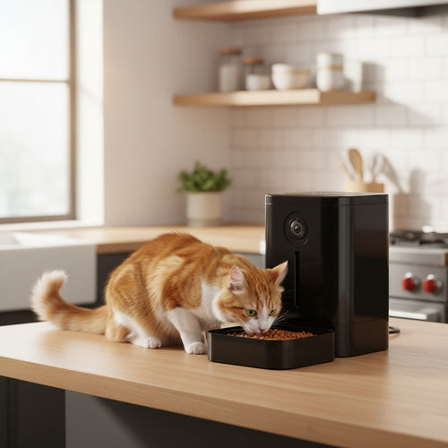 Pawlens Feeder Cam™ — Distributeur connecté avec caméra pour chat et chien